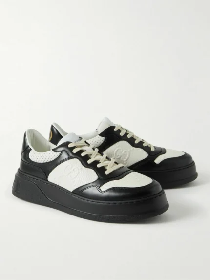 GUCCI “G3 Leather Black & Ivory”