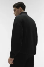 alo hoodie zip up black - Imagen 2